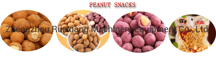 Full Automatic Stainless Steel Machinery Peanut Nuts Frying Processing Line