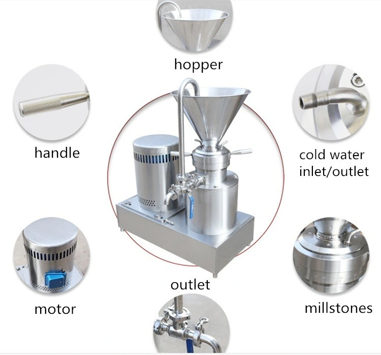 Peanut Butter Machine Nuts Grinder Food Processing Equipment Tomato Sauce Making Machine