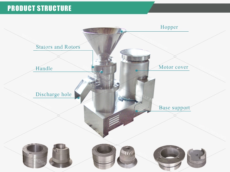 Wholesale Price Cashew Nut Grinding Machine Colloid Mill Peanut Butter Machine