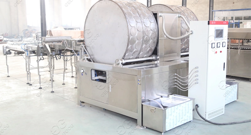 Professional Injera Pastry Crepe Making Spring Roll Wrapper Processing Equipment Lumpia Machine