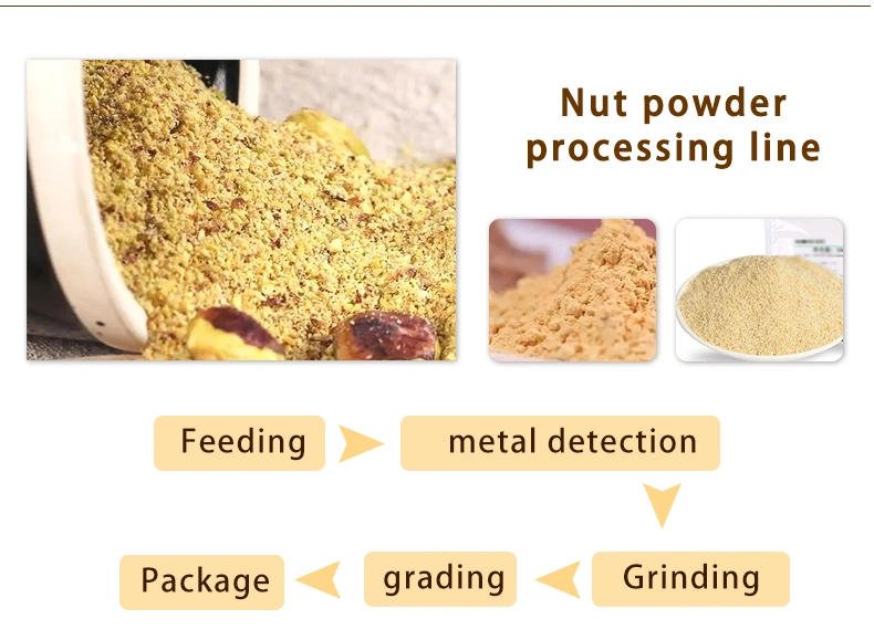 TCA High Quality Hazelnut Peeling Almond Cracking Macadamia Nuts Roasting Pistachio Cashew Nut Processing Machine