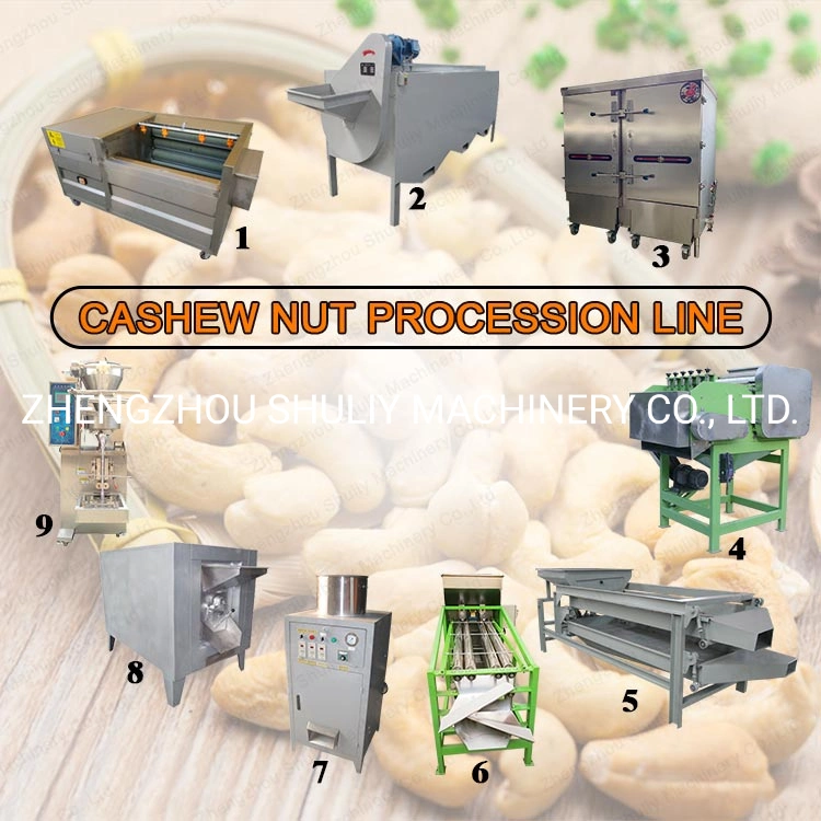 Automatic Cashew Nut Processing Machine Cashew Nut Production Line