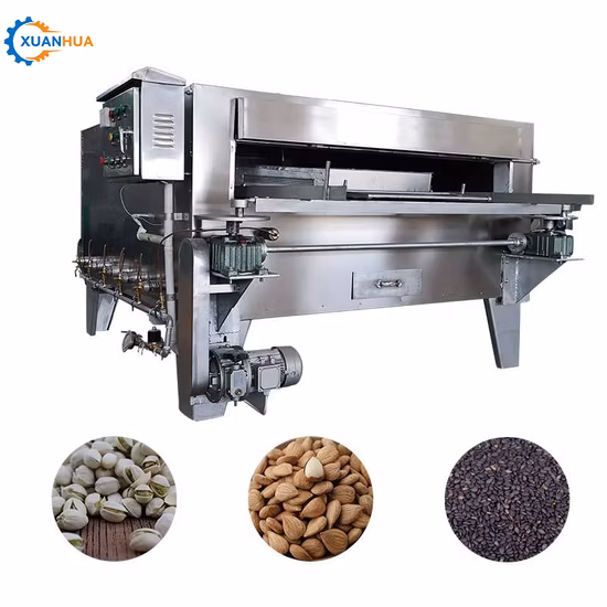 Macchina per torrefazione automatica di arachidi in grani di caffè, pistacchio, pistacchio, anacardi, macchina per la torrefazione di arachidi