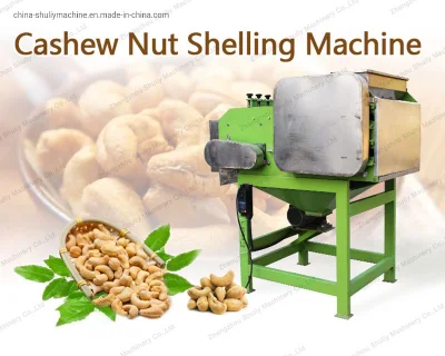 Prezzo della macchina sgusciatrice di anacardi artificiali automatici Shell Huller Cracker Nuts Impianto di lavorazione della sgusciatura degli anacardi