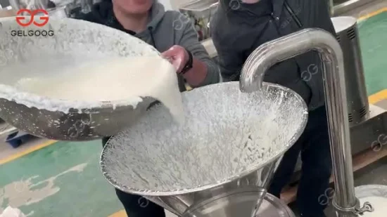 Attrezzature per la lavorazione meccanica di buona qualità per la produzione di latte di noci tigrate